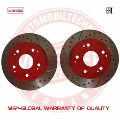 Master-sport 24011002791SE-SET-MS Rear brake disc, non-ventilated 24011002791SESETMS