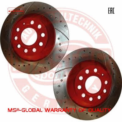 Master-sport 24011201761SE-SET-MS Rear brake disc, non-ventilated 24011201761SESETMS
