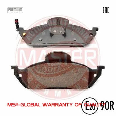 Brake Pad Set, disc brake Master-sport 13-0460-8004-2N-SET-MS