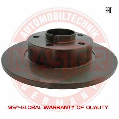 Master-sport 24-0112-0177-2-SET-MS Rear brake disc, non-ventilated 24011201772SETMS