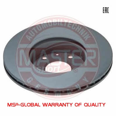 Front brake disc ventilated Master-sport 24-0121-0114-1-SET-MS