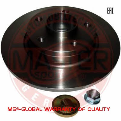 Master-sport 2401120177B-SET-MS Rear brake disc, non-ventilated 2401120177BSETMS