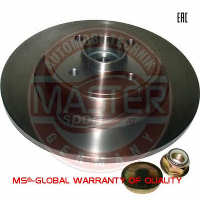 Master-sport 2401110166B-SET-MS Rear brake disc, non-ventilated 2401110166BSETMS