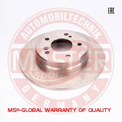 Master-sport 24-0109-0119-1-SET-MS Rear brake disc, non-ventilated 24010901191SETMS