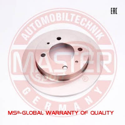 Master-sport 24-0110-0264-1-SET-MS Rear brake disc, non-ventilated 24011002641SETMS