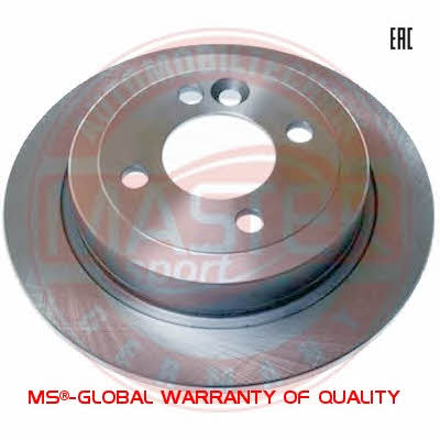 Master-sport 24-0110-0271-1-SET-MS Rear brake disc, non-ventilated 24011002711SETMS