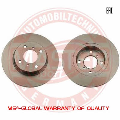 Master-sport 24-0112-0153-1-SET-MS Unventilated front brake disc 24011201531SETMS