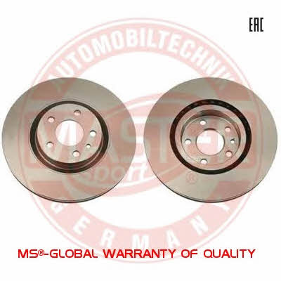 Master-sport 24-0122-0184-1-SET-MS Front brake disc ventilated 24012201841SETMS