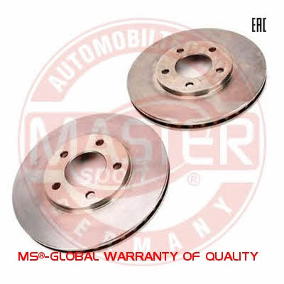 Master-sport 24-0124-0154-1-SET-MS Front brake disc ventilated 24012401541SETMS