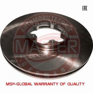 Master-sport 24-0124-0168-1-SET-MS Front brake disc ventilated 24012401681SETMS