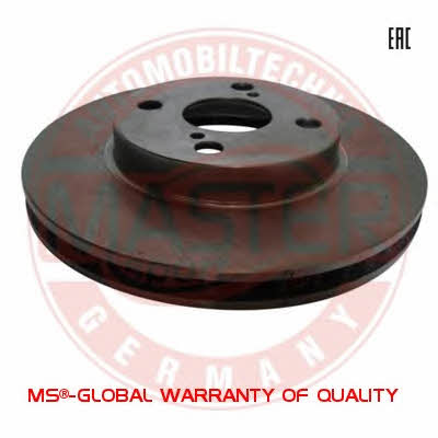 Front brake disc ventilated Master-sport 24-0125-0155-1-SET-MS