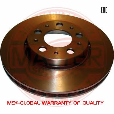 Master-sport 24-0126-0122-1-SET-MS Front brake disc ventilated 24012601221SETMS