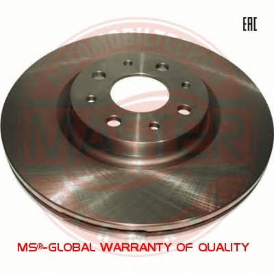 Front brake disc ventilated Master-sport 24-0126-0125-1-SET-MS