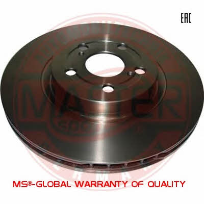 Master-sport 24-0126-0141-1-SET-MS Front brake disc ventilated 24012601411SETMS