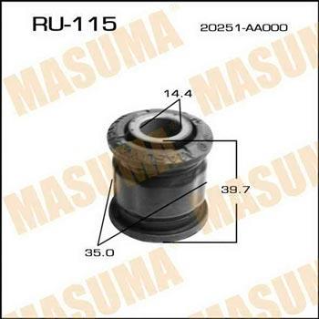 Masuma RU-115 Silent block rear wishbone RU115