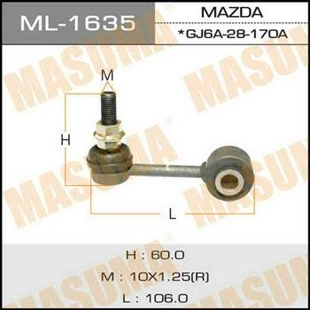Masuma ML-1635 Rod/Strut, stabiliser ML1635