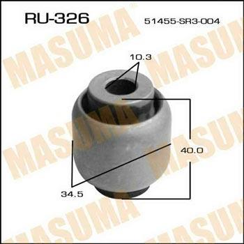 Masuma RU-326 Silent block front upper arm RU326