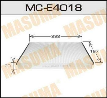 Masuma MC-E4018 Filter, interior air MCE4018