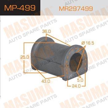 Masuma MP-499 Bearing Bush, stabiliser MP499