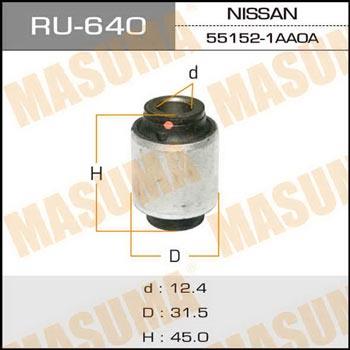 Masuma RU-640 Rear axle bush, lower RU640