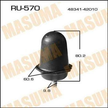 Masuma RU-570 Rubber buffer, suspension RU570