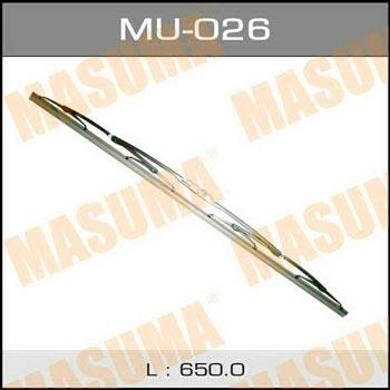Masuma MU-026 Frame wiper blade Masuma Nano Graphite 650 mm (26") MU026
