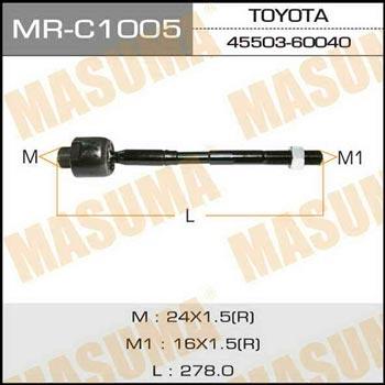Masuma MR-C1005 Inner Tie Rod MRC1005