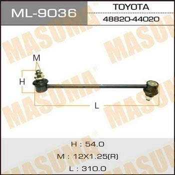 Masuma ML-9036 Rod/Strut, stabiliser ML9036