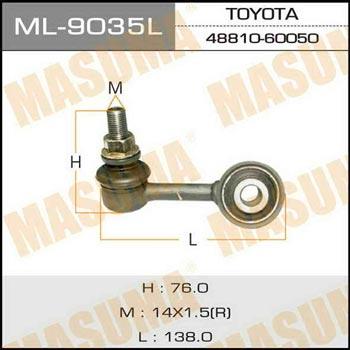 Masuma ML-9035L Rod/Strut, stabiliser ML9035L