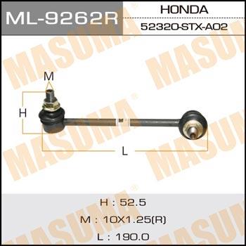 Masuma ML-9262R Rod/Strut, stabiliser ML9262R