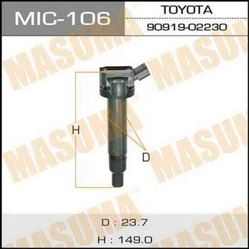 Masuma MIC-106 Ignition coil MIC106