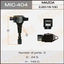 Masuma MIC-404 Ignition coil MIC404