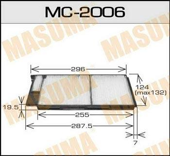 Masuma MC-2006 Filter, interior air MC2006