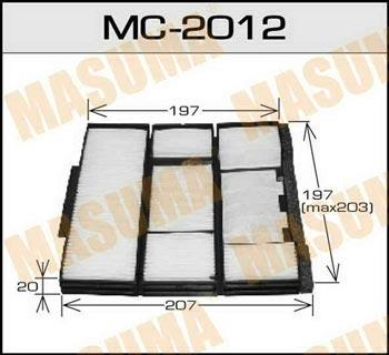 Masuma MC-2012 Filter, interior air MC2012