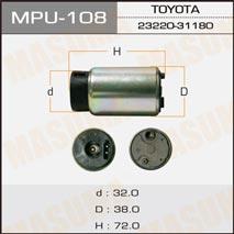 Masuma MPU-108 Fuel pump MPU108