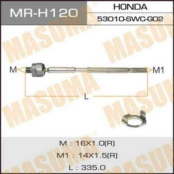 Masuma MR-H120 Inner Tie Rod MRH120