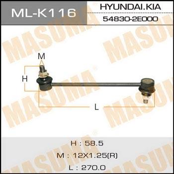 Masuma ML-K116 Rod/Strut, stabiliser MLK116