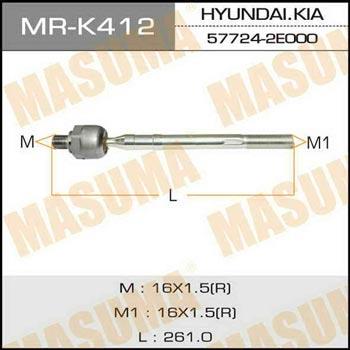 Masuma MR-K412 Inner Tie Rod MRK412