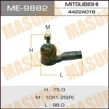 Masuma ME-9882 Tie rod end ME9882