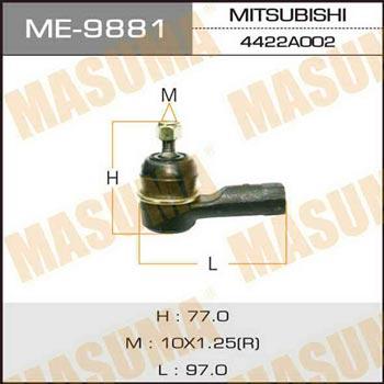 Masuma ME-9881 Tie rod end ME9881