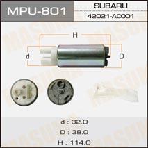 Masuma MPU-801 Fuel pump MPU801