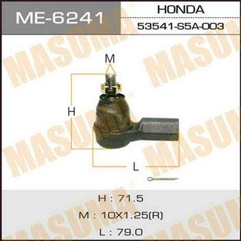 Masuma ME-6241 Tie rod end ME6241