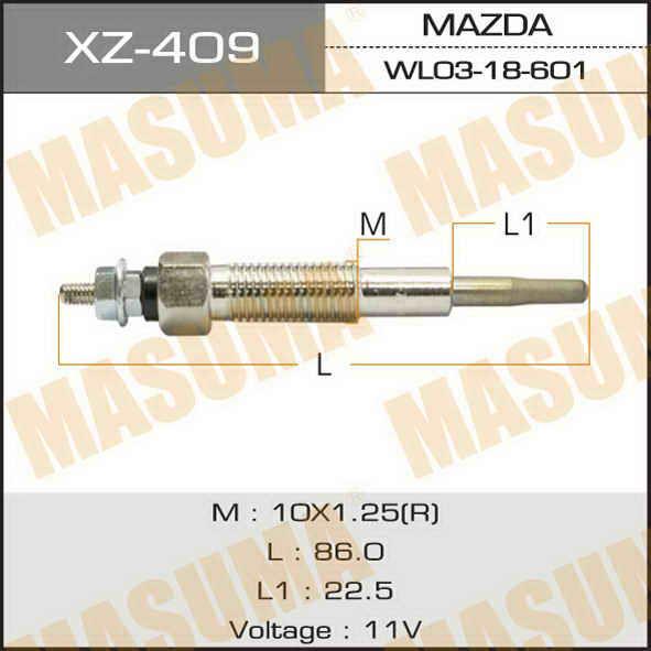 Masuma XZ-409 Glow plug XZ409