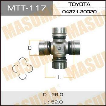 Masuma MTT-117 Joint, propeller shaft MTT117