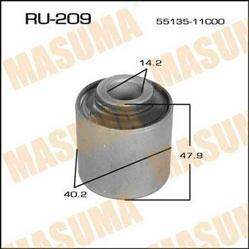 Masuma RU-209 Silent block rear wishbone RU209