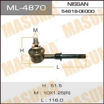 Masuma ML-4870 Rod/Strut, stabiliser ML4870