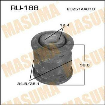 Masuma RU-188 Silent block rear wishbone RU188