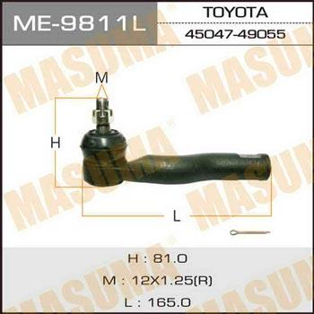 Masuma ME-9811L Tie rod end left ME9811L