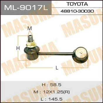 Masuma ML-9017L Rod/Strut, stabiliser ML9017L