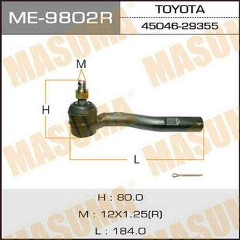 Masuma ME-9802R Tie rod end right ME9802R